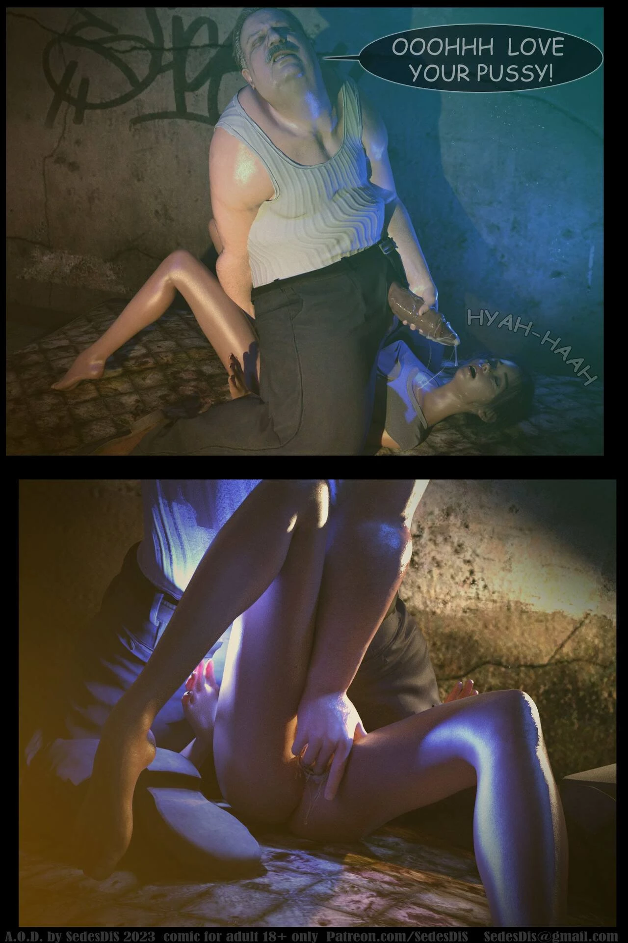 A.O.D. porn comic picture 21