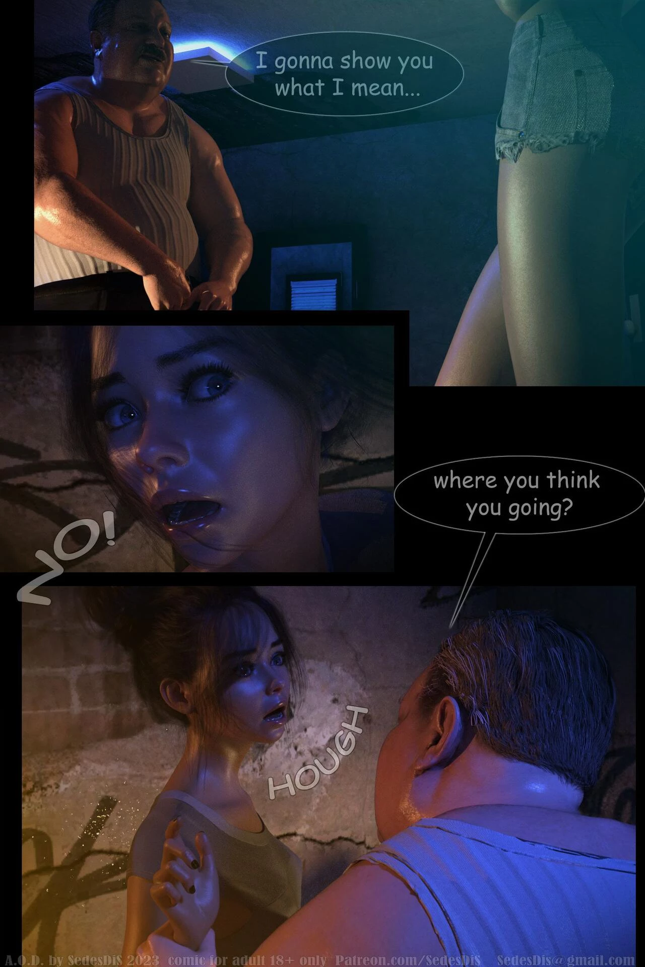 A.O.D. porn comic picture 7