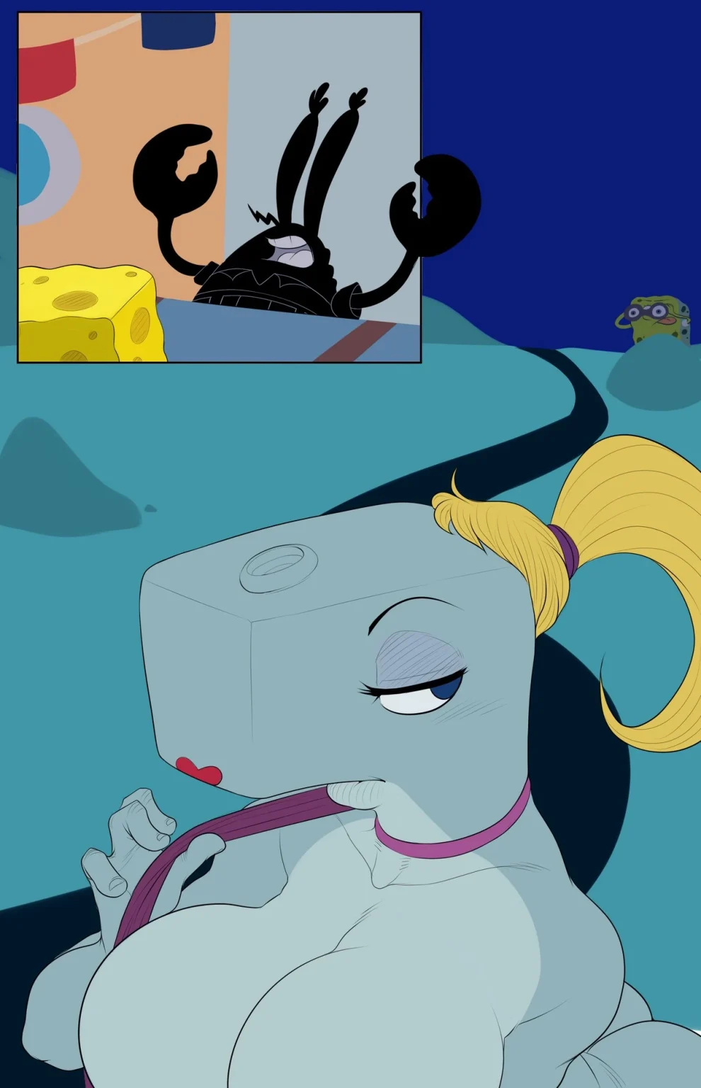 A Pearl in the night porn comic picture 1