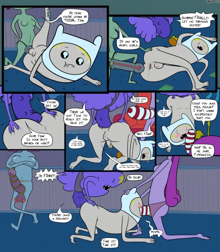 A peg in finn-shaped hole porn comic picture 10