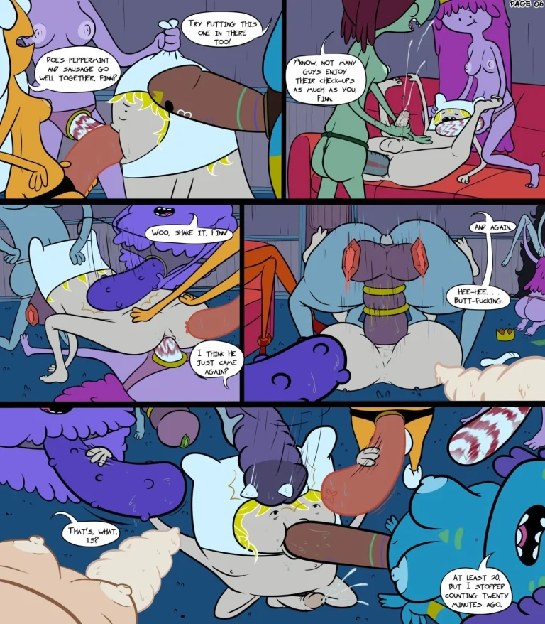 A peg in finn-shaped hole porn comic picture 14