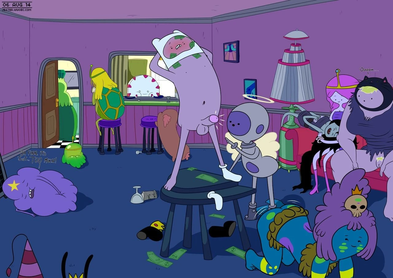 A peg in finn-shaped hole porn comic picture 4