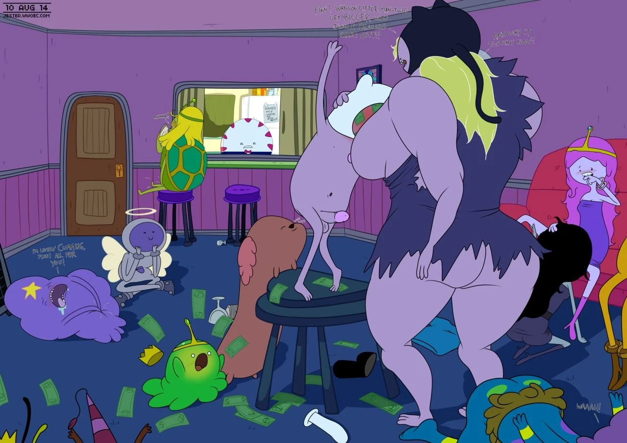 A peg in finn-shaped hole porn comic picture 5