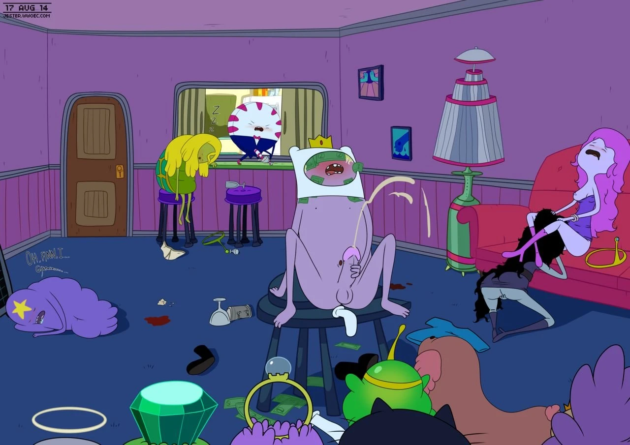 A peg in finn-shaped hole porn comic picture 6