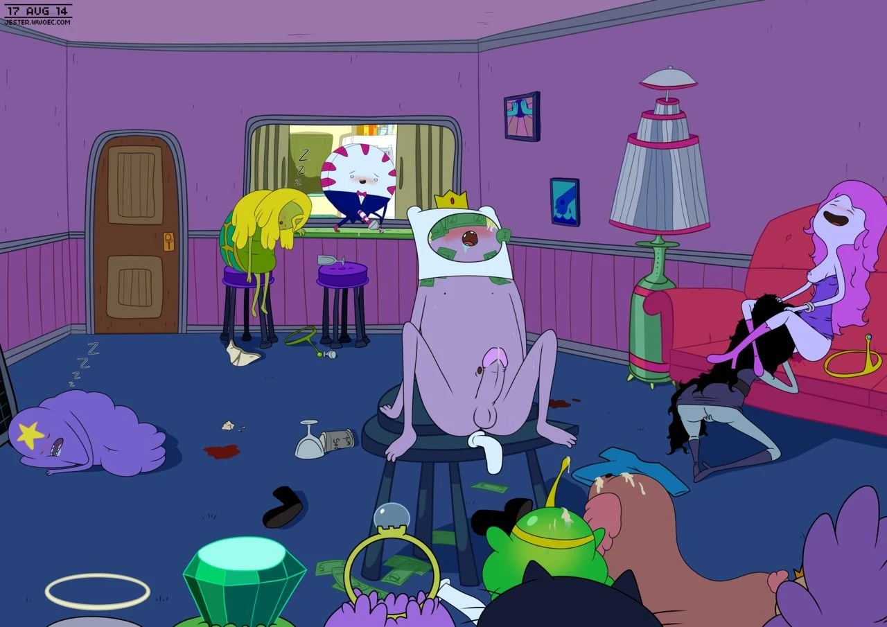 A peg in finn-shaped hole porn comic picture 7