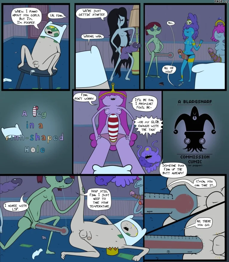A peg in finn-shaped hole porn comic picture 9