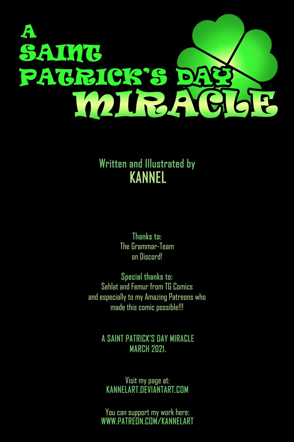 A Saint Patrick's Day Miracle porn comic picture 2