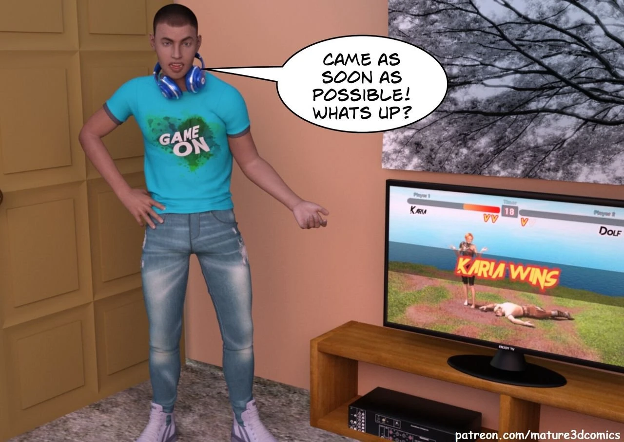 A Sexy Game of Twister porn comic picture 25