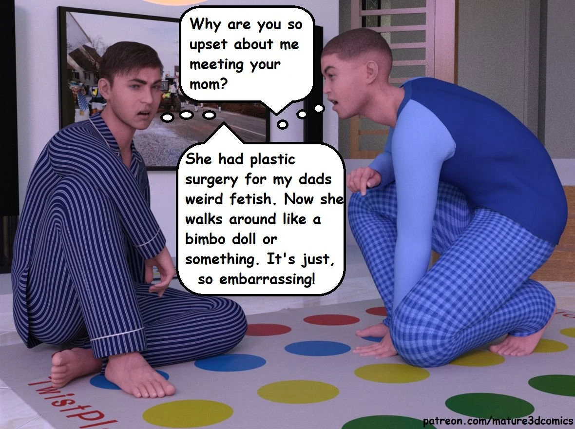 A Sexy Game of Twister porn comic picture 4