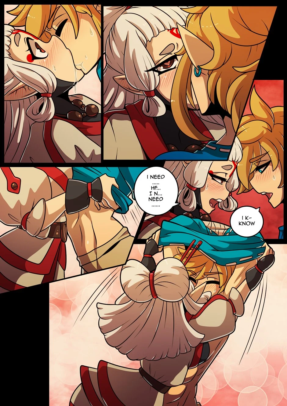 A Sheikah's Legacy porn comic picture 10