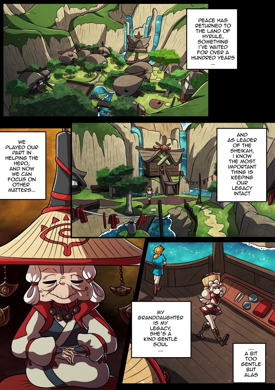 A Sheikah's Legacy porn comic picture 3