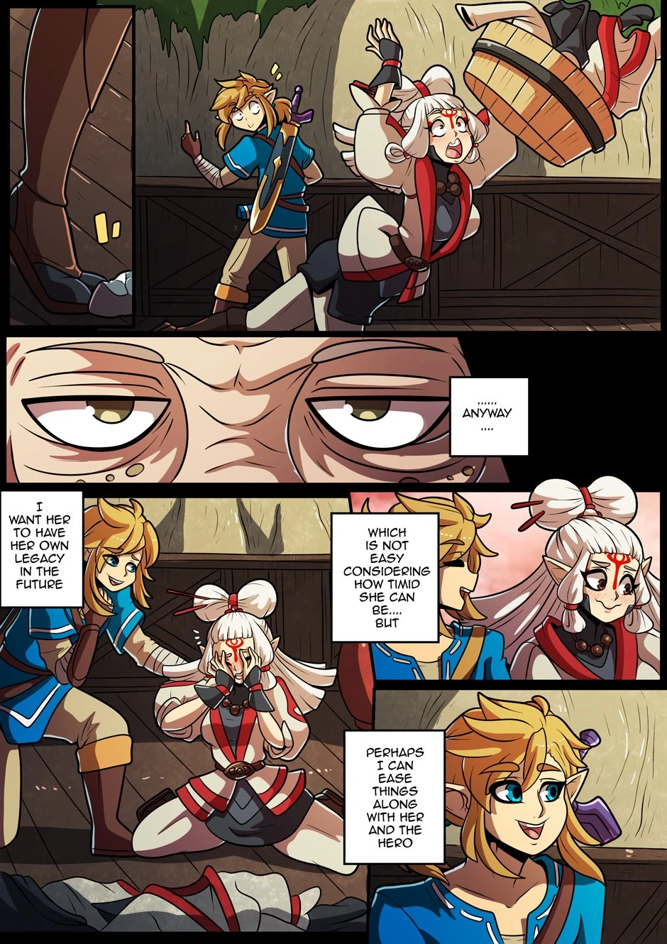 A Sheikah's Legacy porn comic picture 4