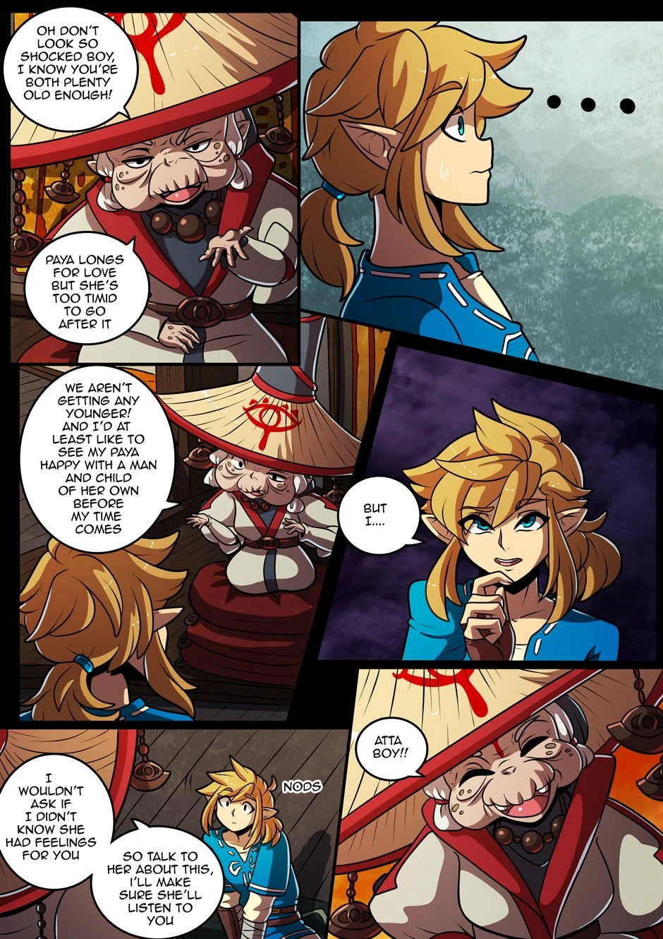 A Sheikah's Legacy porn comic picture 6