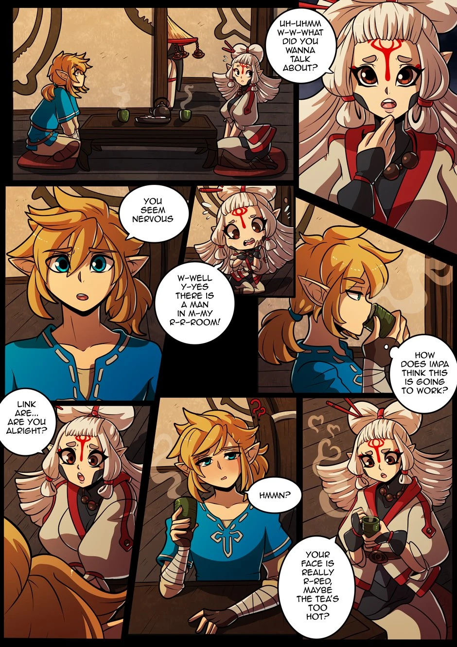 A Sheikah's Legacy porn comic picture 7