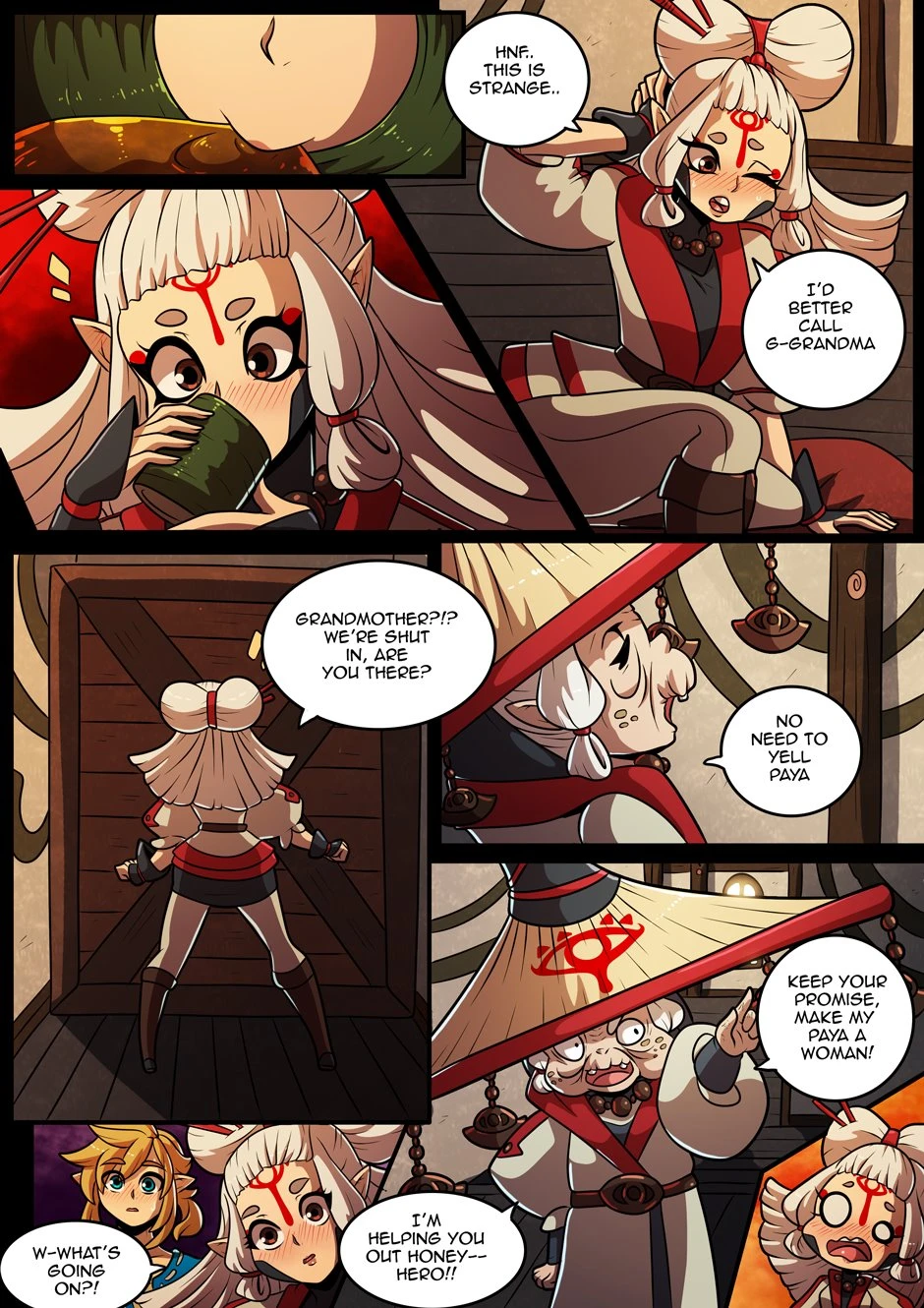 A Sheikah's Legacy porn comic picture 8