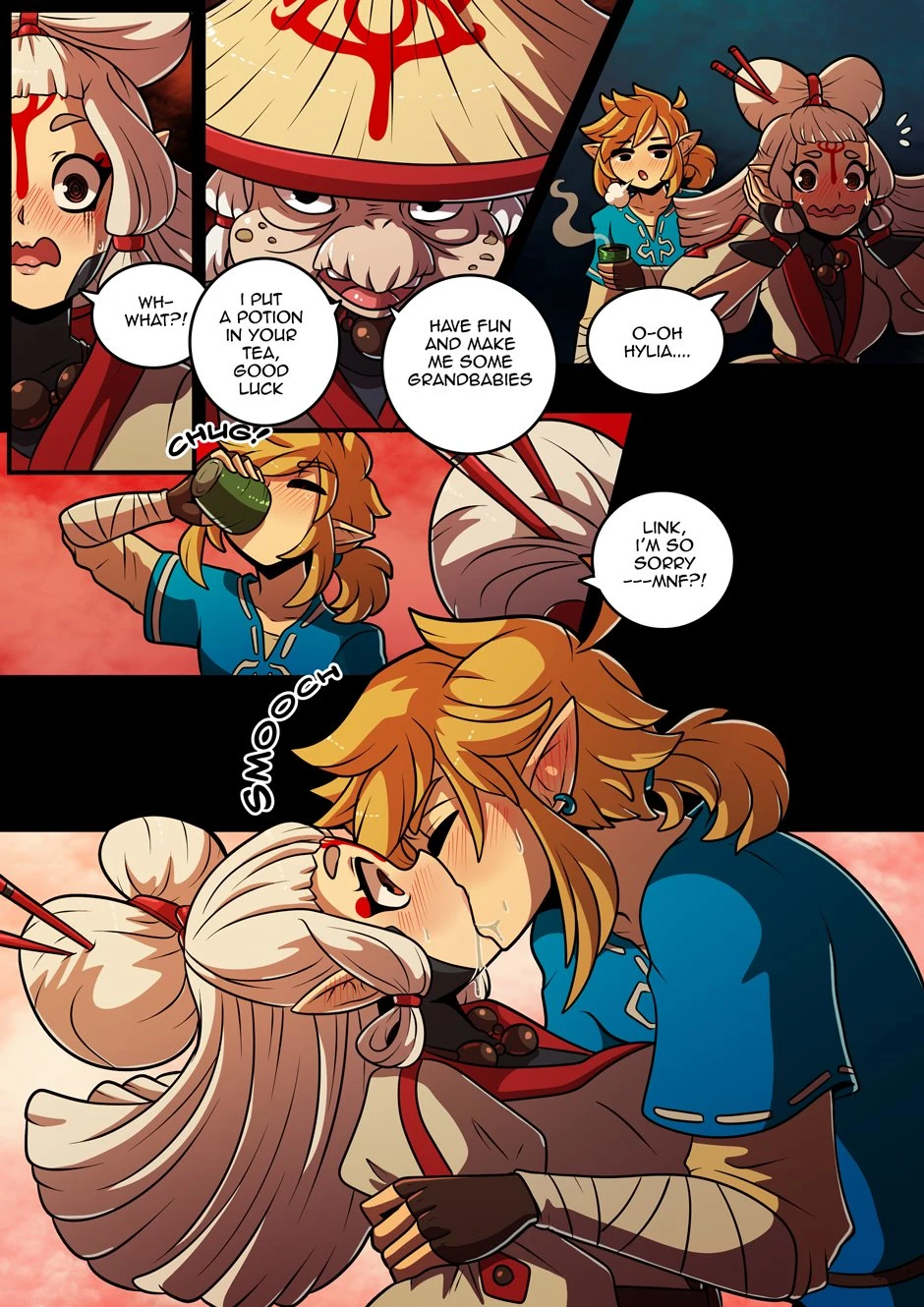 A Sheikah's Legacy porn comic picture 9