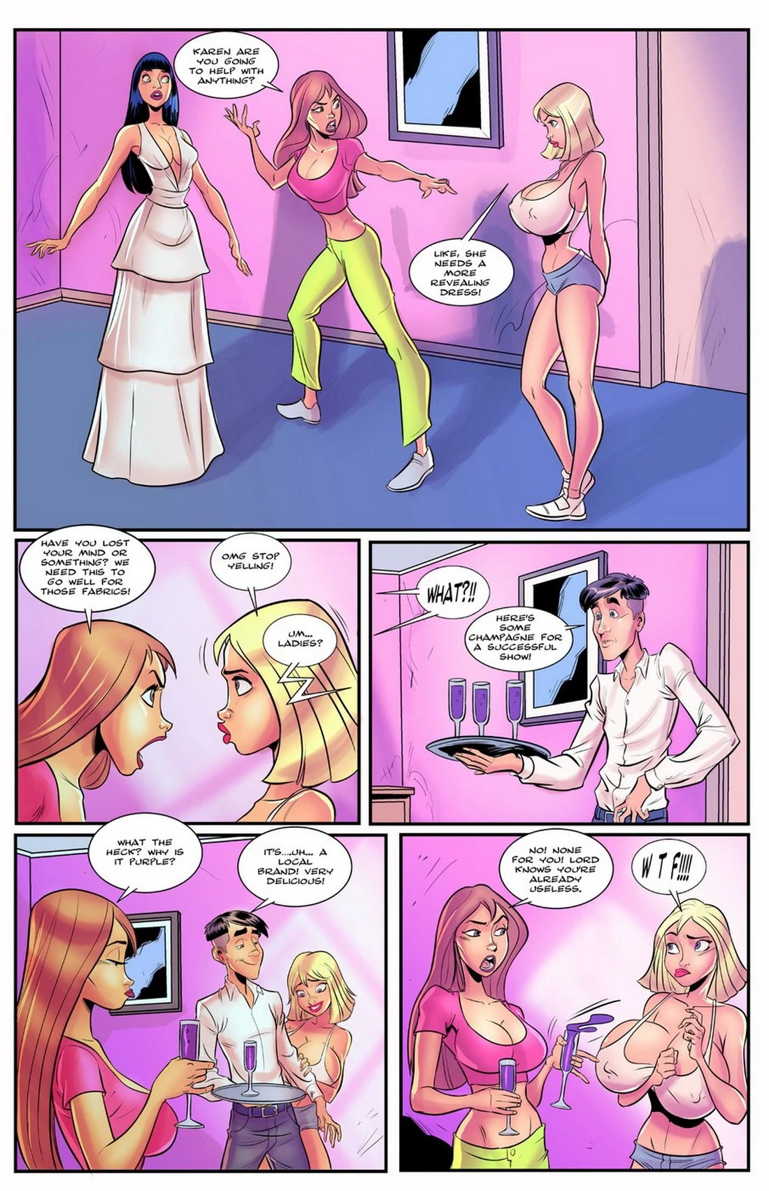 A slut for fashion porn comic picture 13