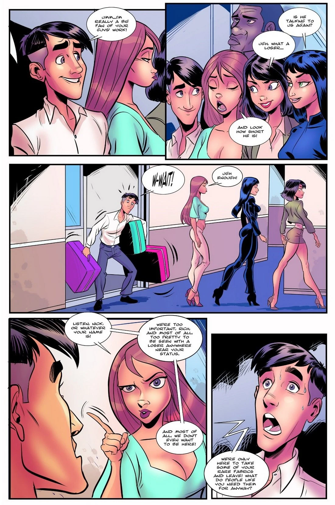 A slut for fashion porn comic picture 3