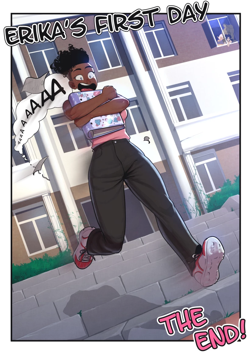 A Special Gobbo College Comic: Erika's First Day porn comic picture 70