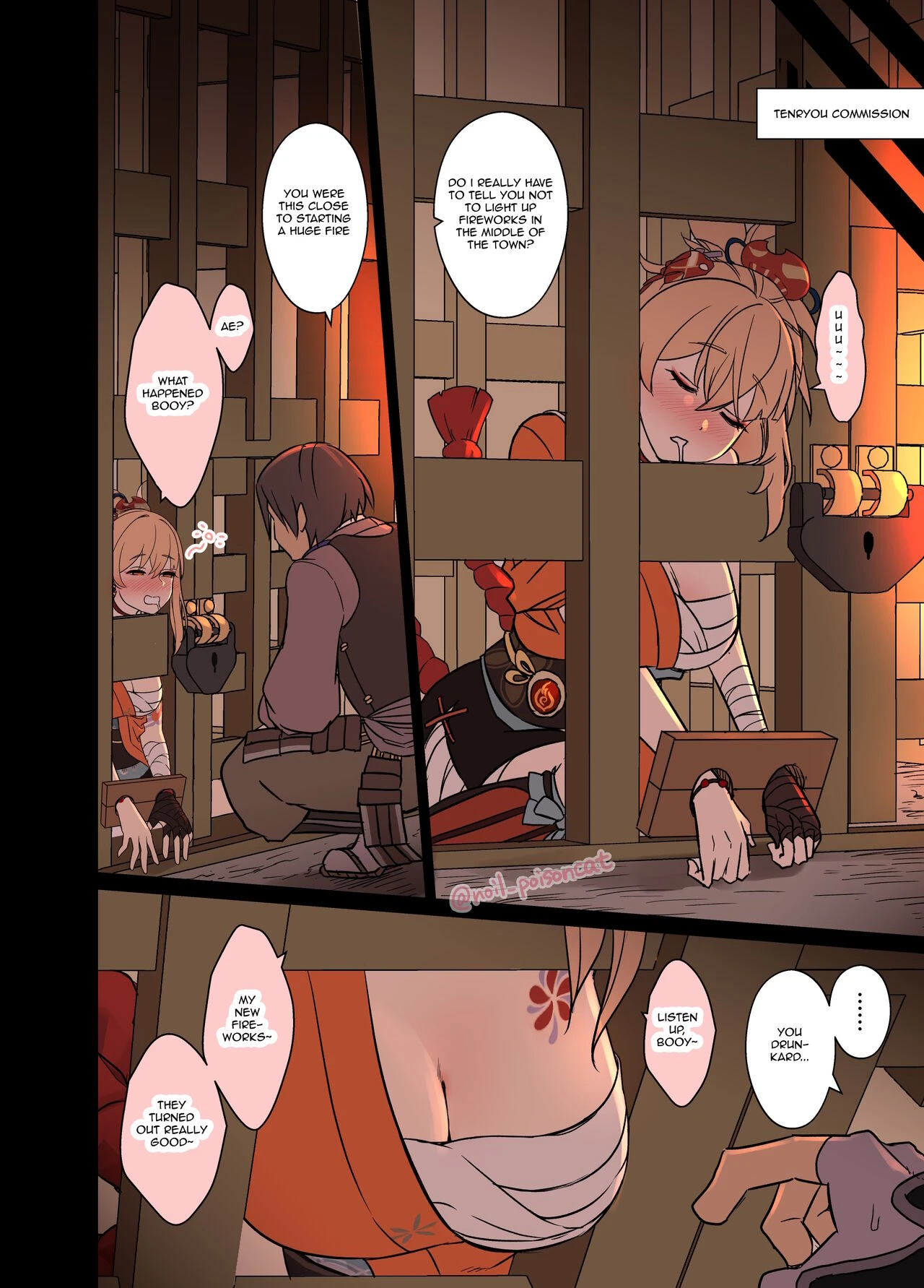 A Story Of The Bad Things I Did To A Drunken Yoimiya | Deisui Shita Yoimiya ni Warui Koto o Suru Hanashi porn comic picture 3