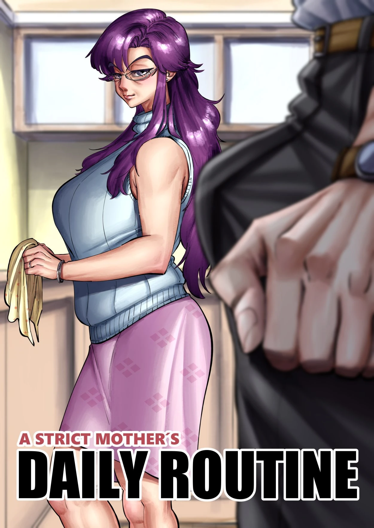 A Strict Mother's Daily Routine porn comic picture 1