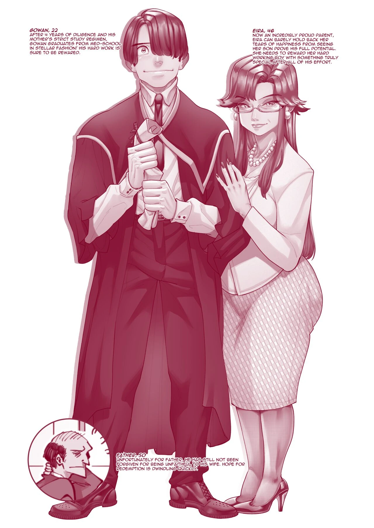 A Strict Mother's Pride and Joy porn comic picture 2