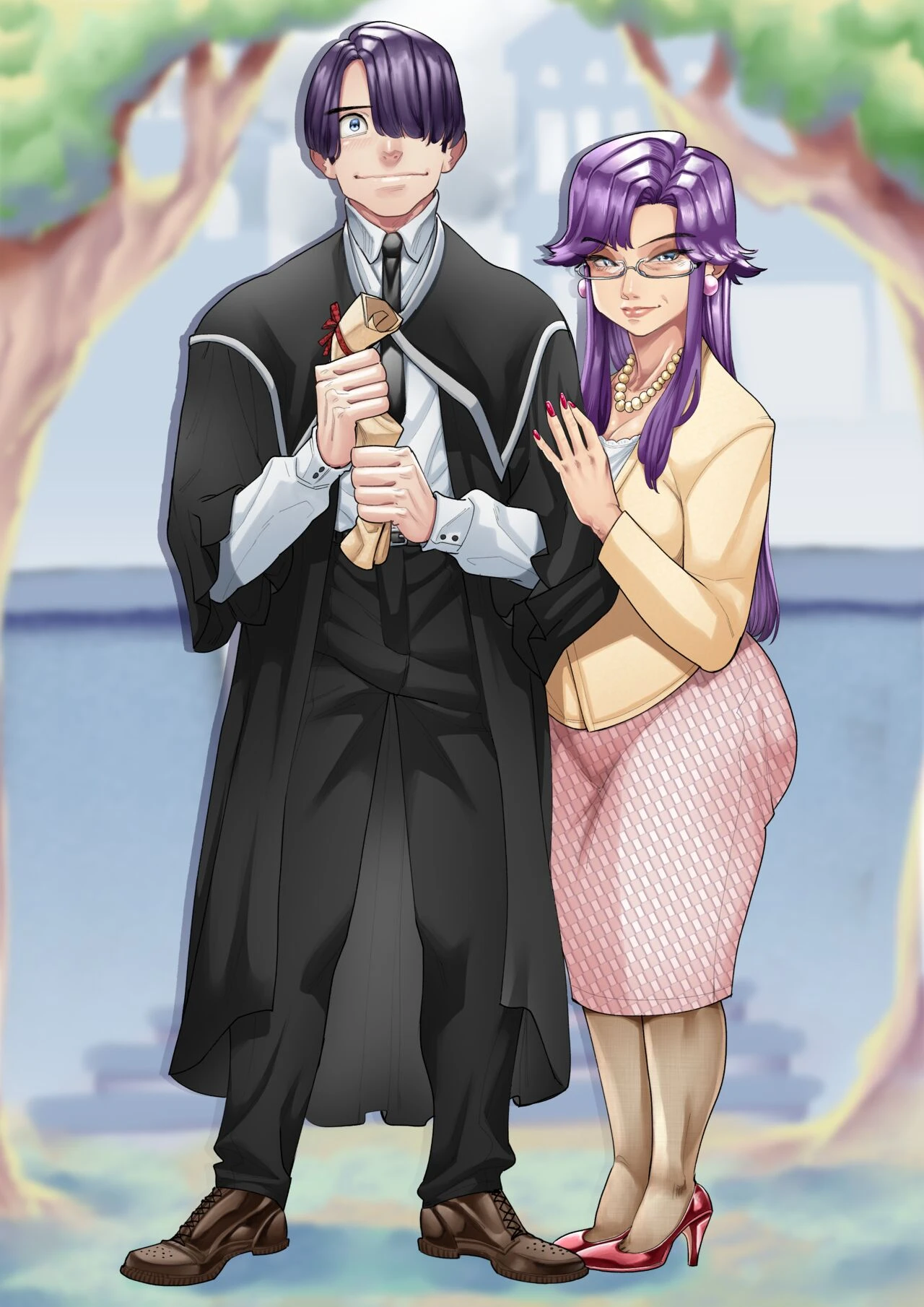 A Strict Mother's Pride and Joy porn comic picture 31