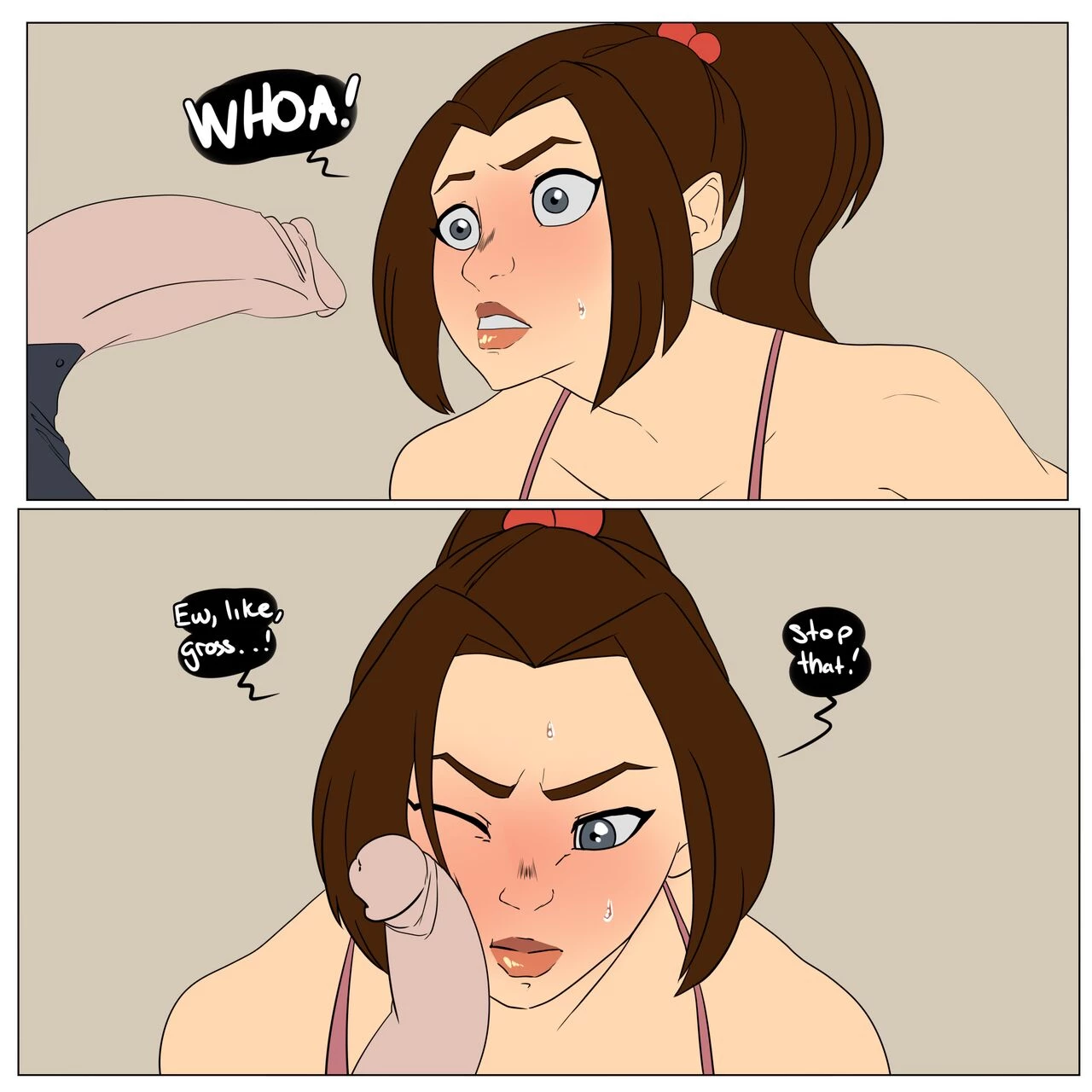 A Stuck Kitten porn comic picture 12