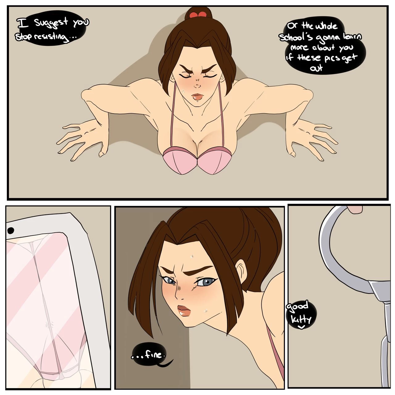 A Stuck Kitten porn comic picture 7