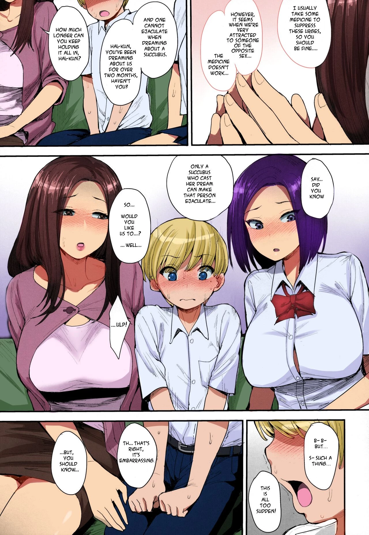 A Succubus' Neighbor | Succubus no Rinjin (Color) porn comic picture 10