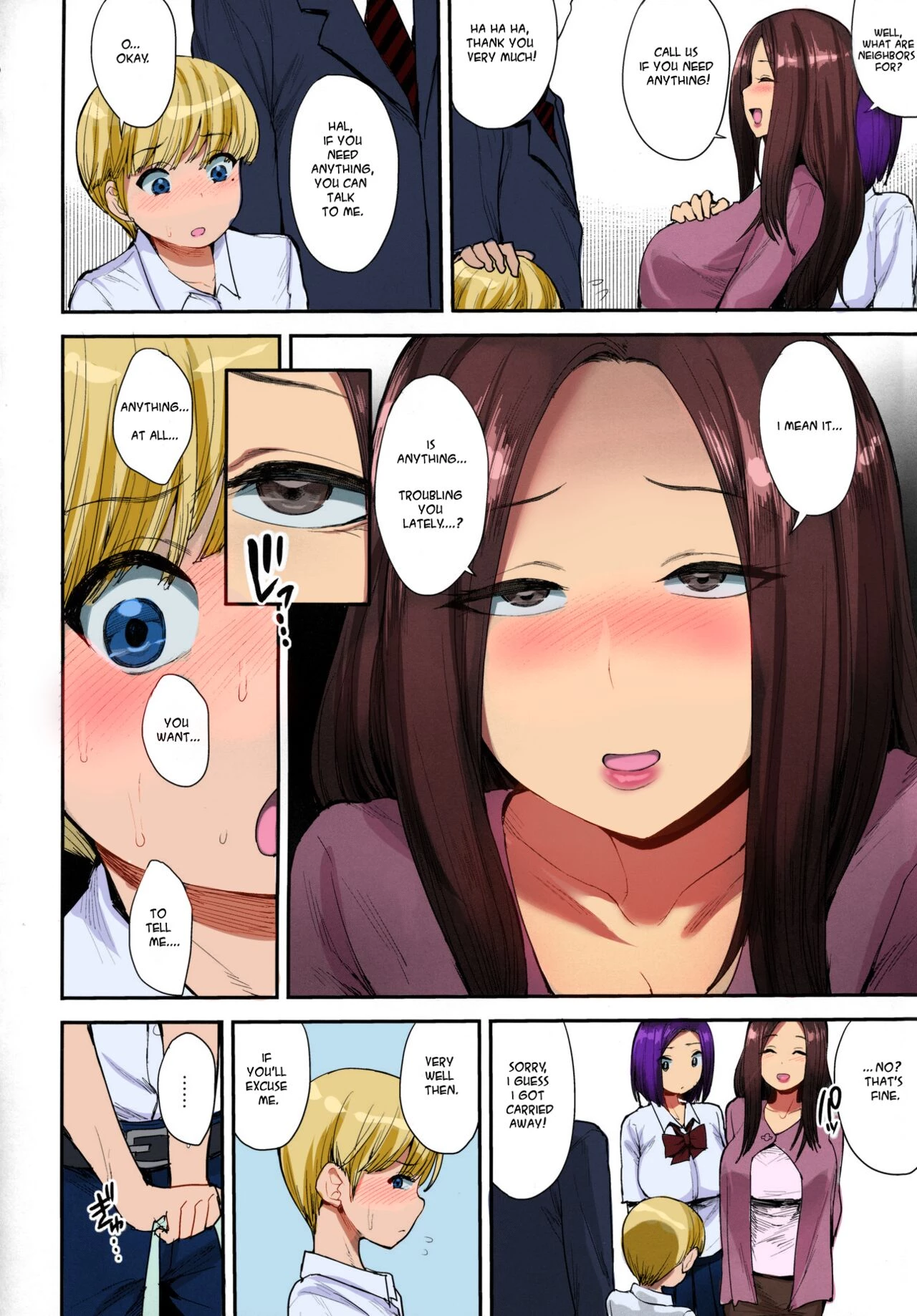 A Succubus' Neighbor | Succubus no Rinjin (Color) porn comic picture 3
