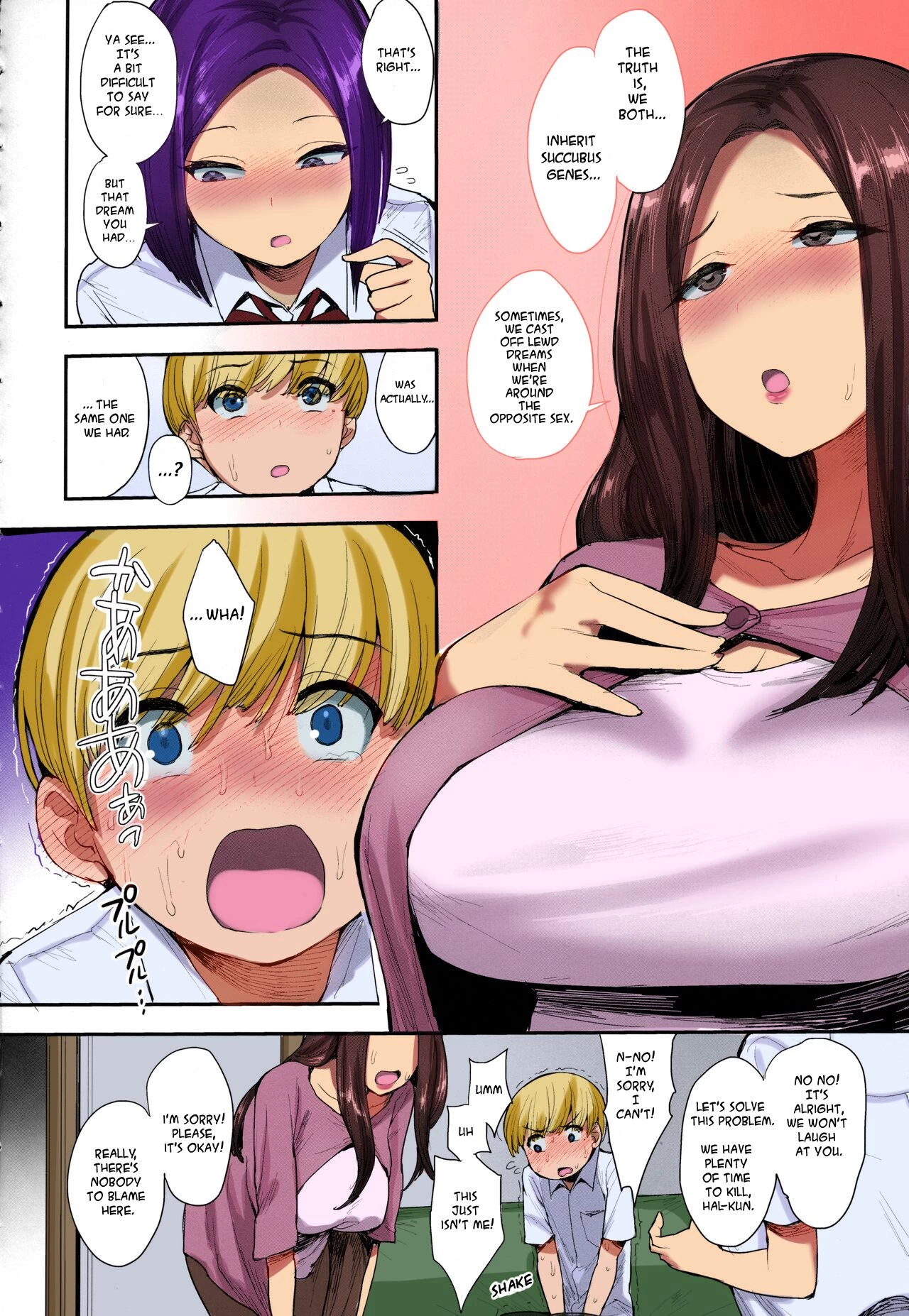 A Succubus' Neighbor | Succubus no Rinjin (Color) porn comic picture 9
