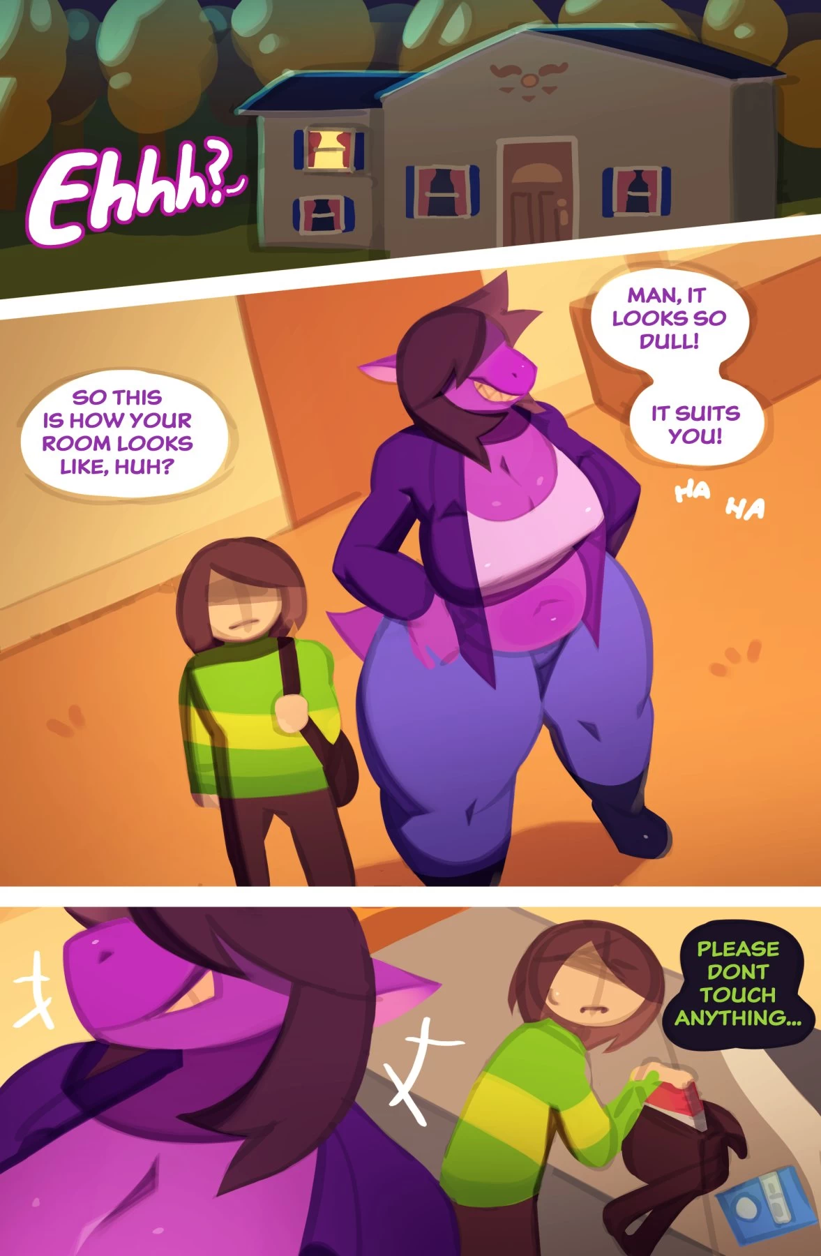 A Susie x Kris porn comic picture 2