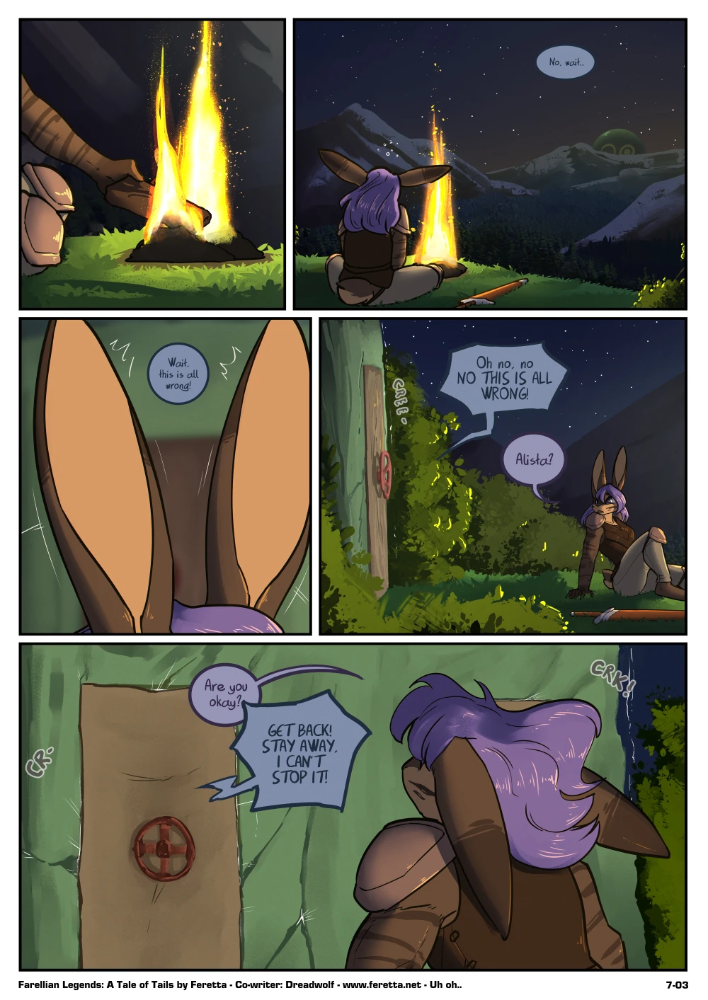A Tale of Tails 7 - Scars porn comic picture 3