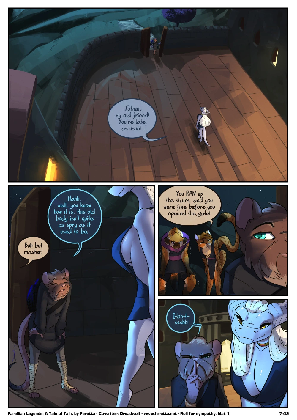 A Tale of Tails 7 - Scars porn comic picture 42