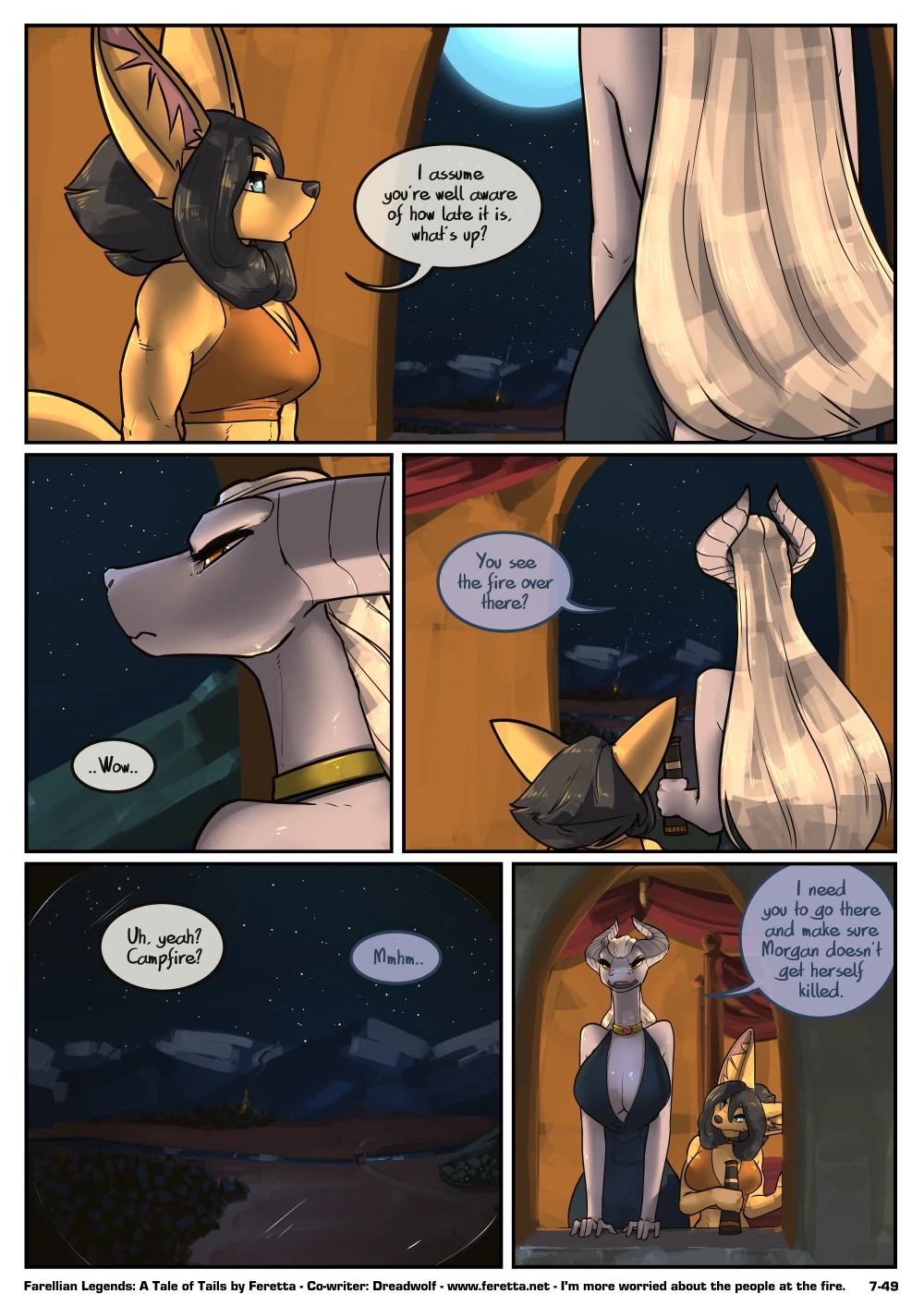 A Tale of Tails 7 - Scars porn comic picture 49