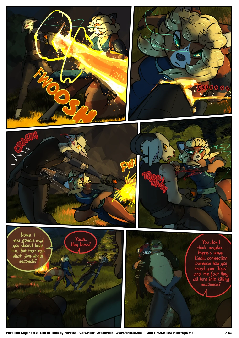 A Tale of Tails 7 - Scars porn comic picture 62