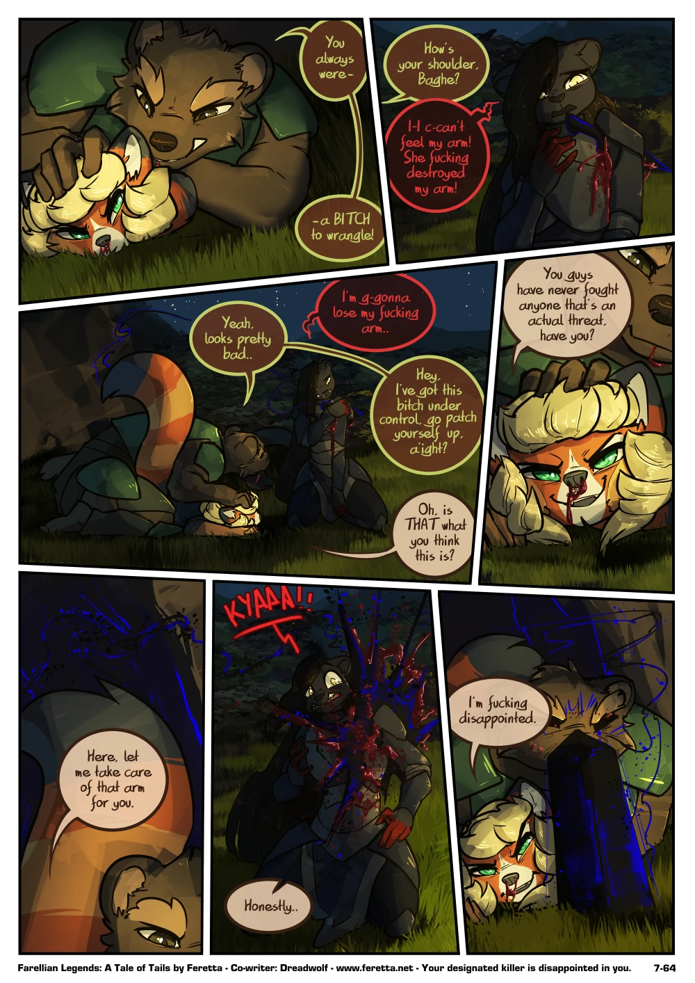A Tale of Tails 7 - Scars porn comic picture 64