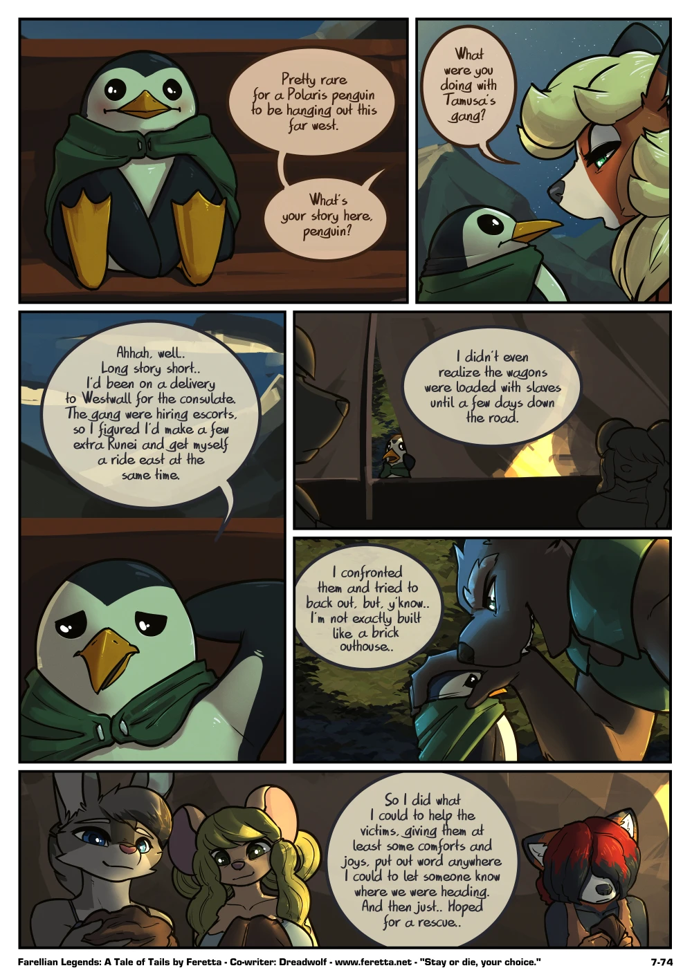 A Tale of Tails 7 - Scars porn comic picture 74