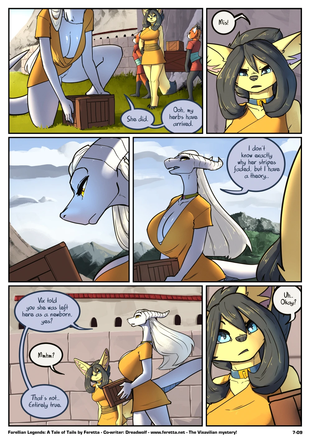 A Tale of Tails 7 - Scars porn comic picture 9