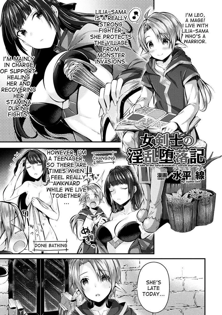 A Tale of the Swordswoman's Sexual Depravity porn comic picture 1