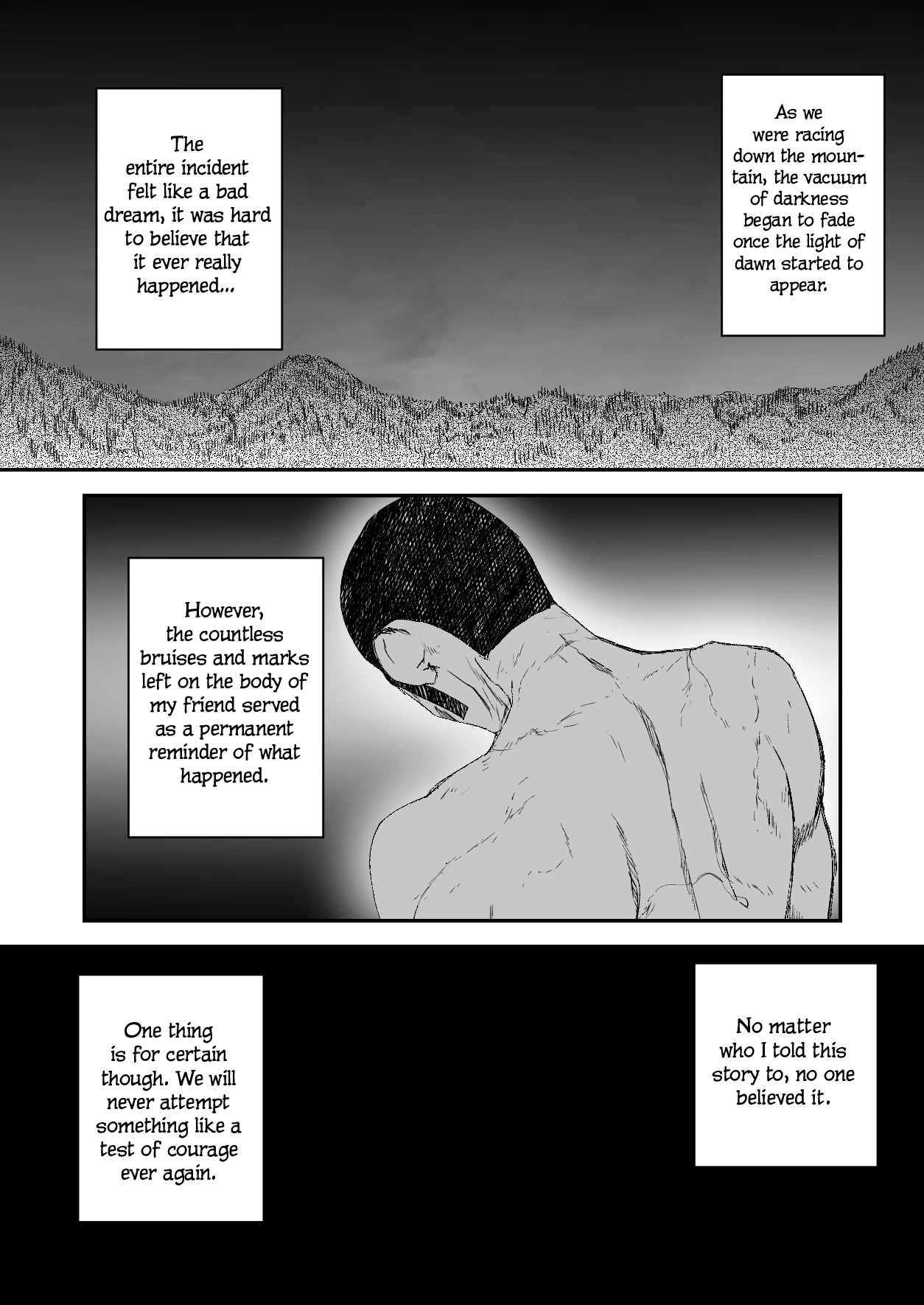 A Terrifying Erotic Experience at an Abandoned Inn | Hairyokan de no Ero Kyoufu Taiken porn comic picture 45
