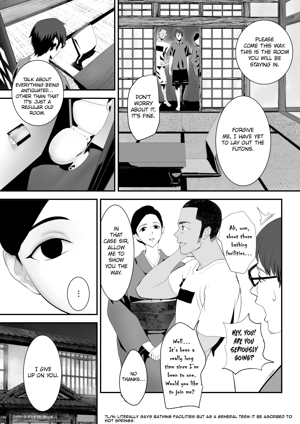 A Terrifying Erotic Experience at an Abandoned Inn | Hairyokan de no Ero Kyoufu Taiken porn comic picture 7