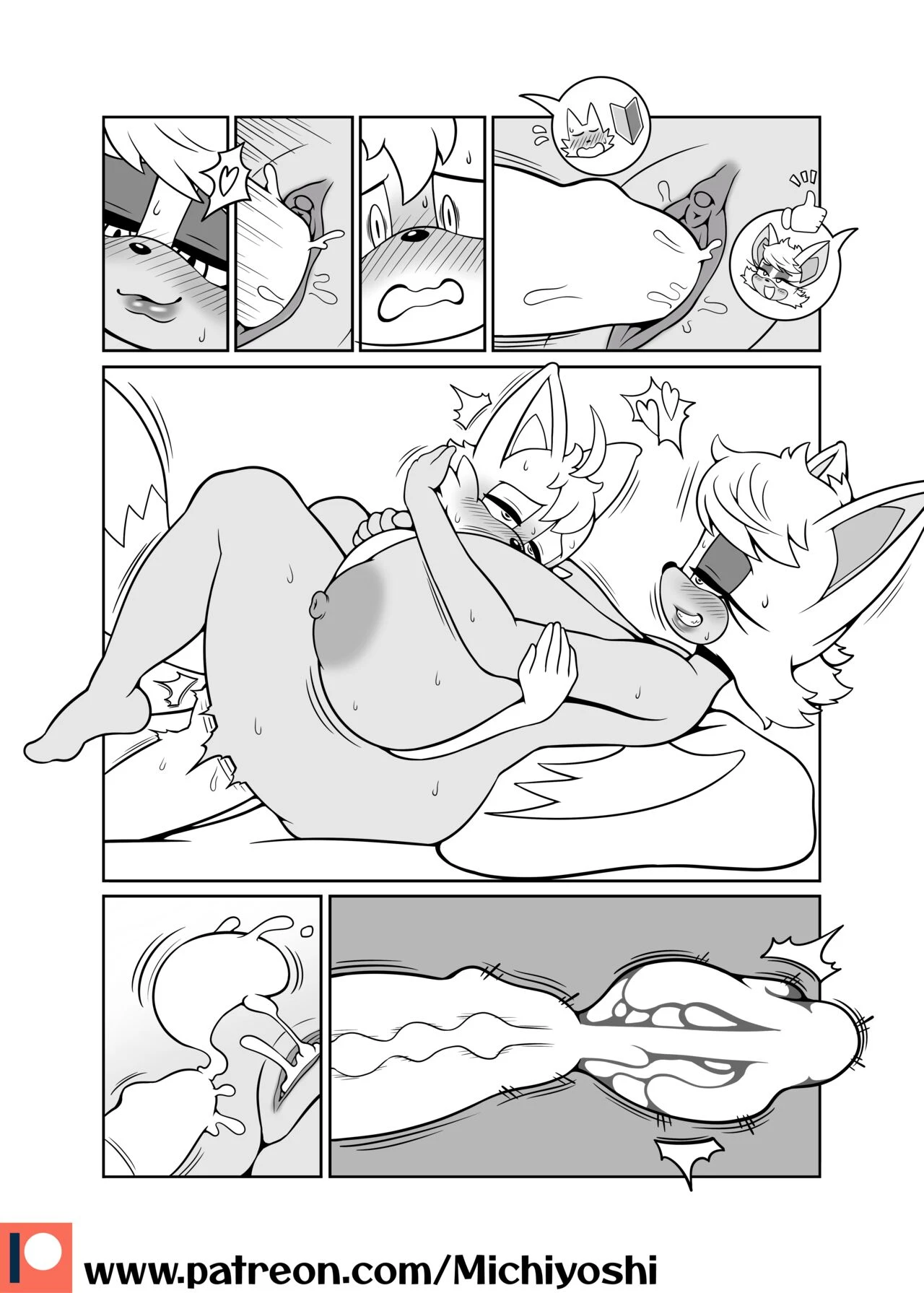 A.U. Patreon Doujin porn comic picture 13
