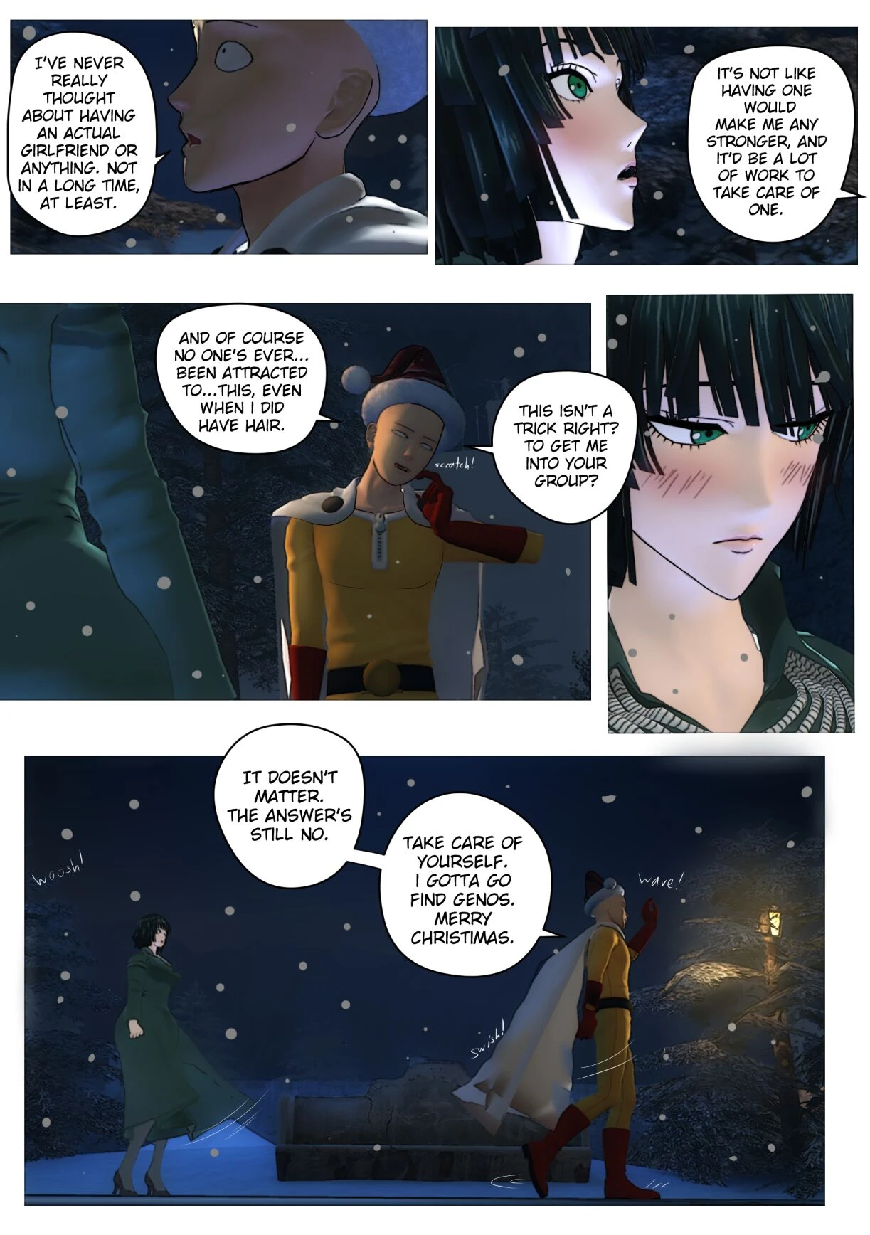 A very bald christmas porn comic picture 2