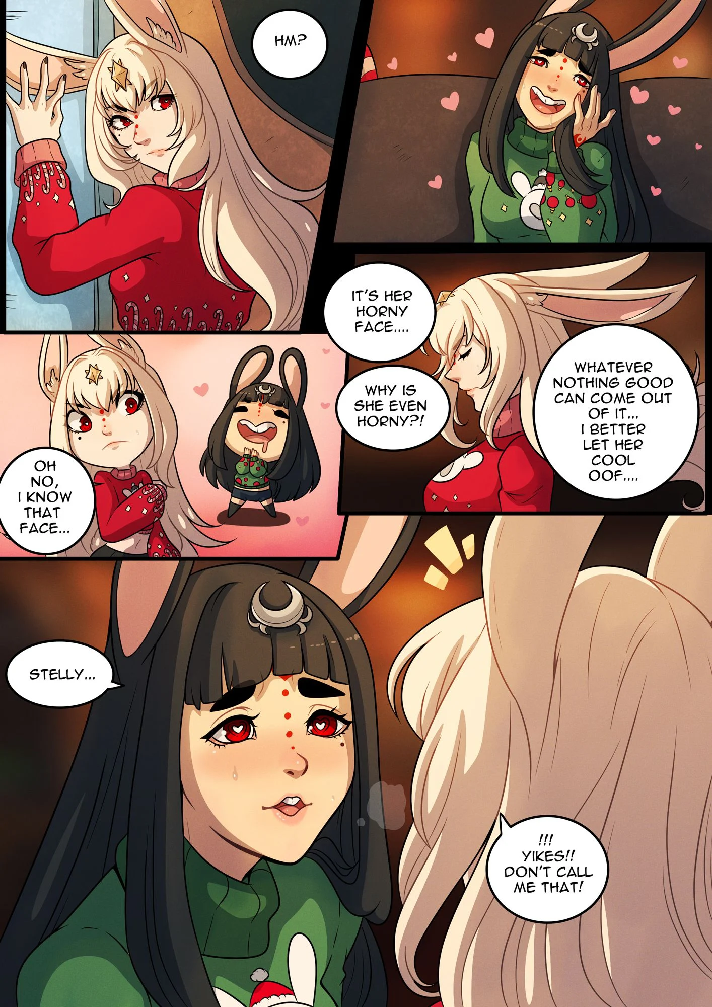 A Very Bunny Christmas porn comic picture 11