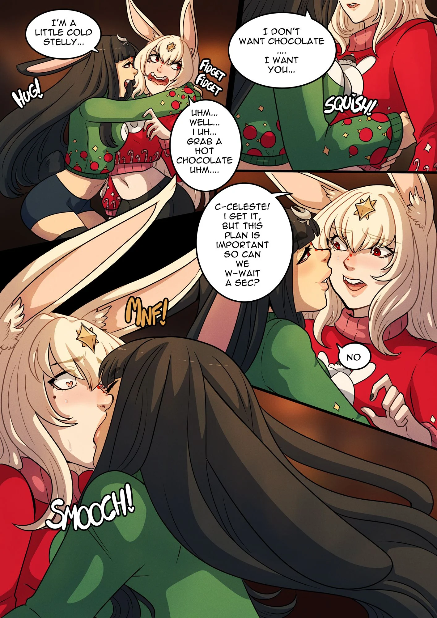 A Very Bunny Christmas porn comic picture 12