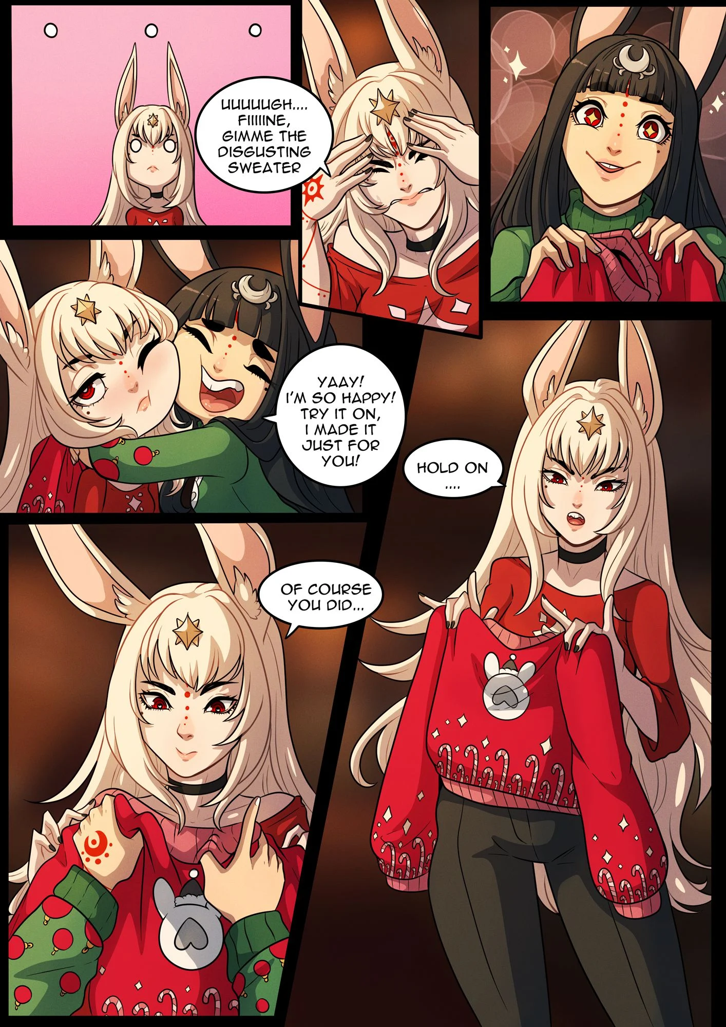 A Very Bunny Christmas porn comic picture 5