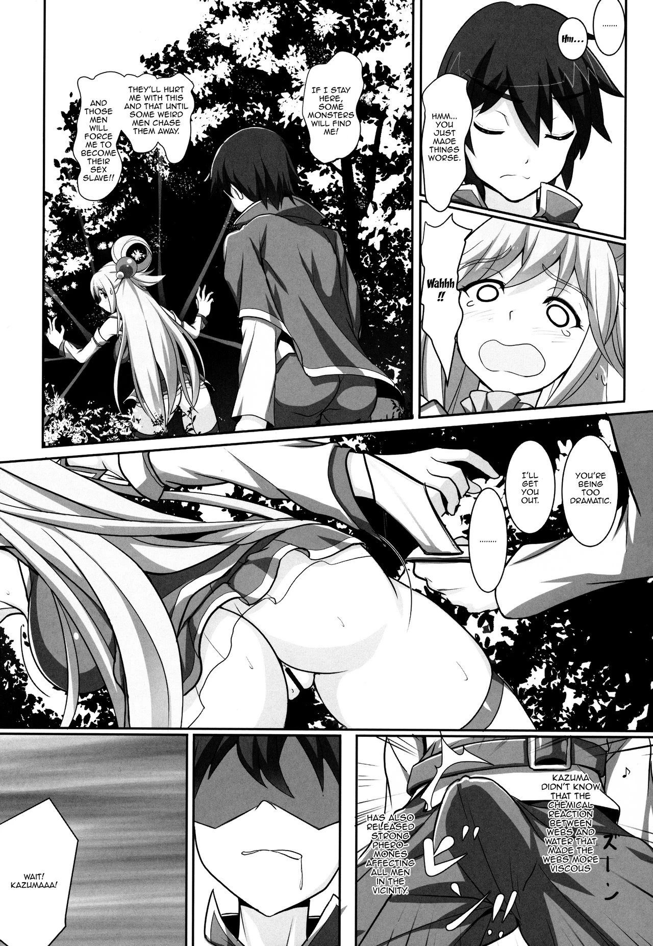 A Water Goddess's Suffering porn comic picture 5