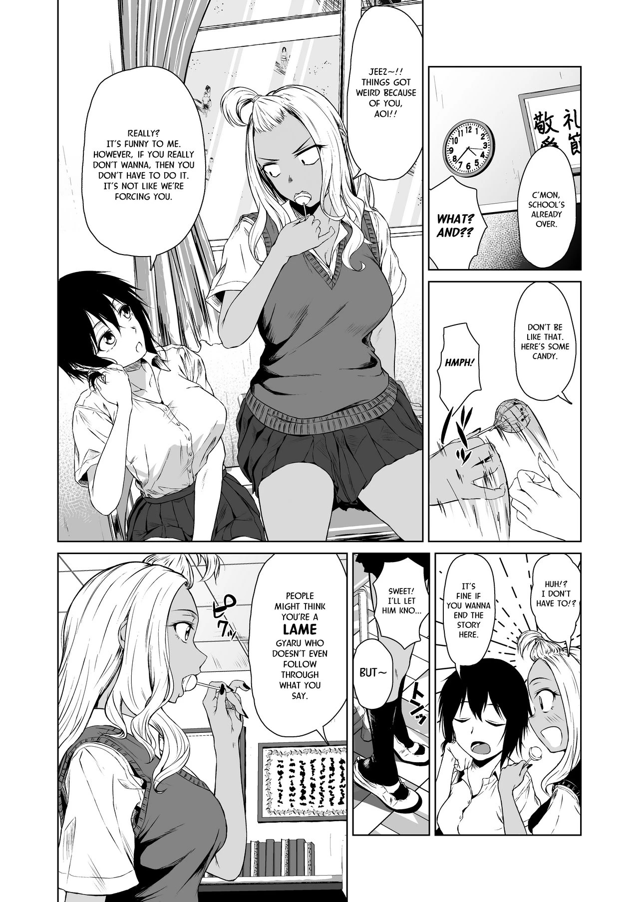 A Week-Long Relation Between a Gyaru and an Introvert. porn comic picture 10